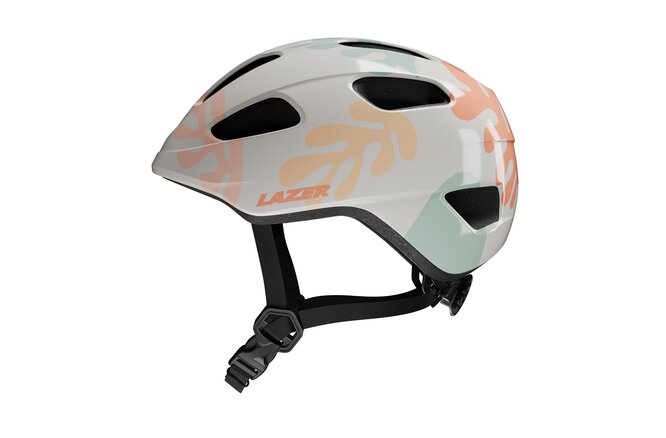 LAZER Kids Nutz 2.0 KinetiCore Helm leaves