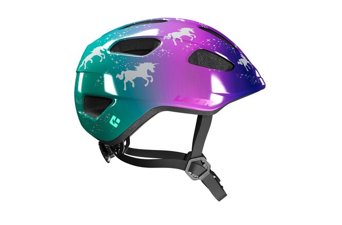 LAZER Kids Nutz 2.0 KinetiCore Helm sparkle