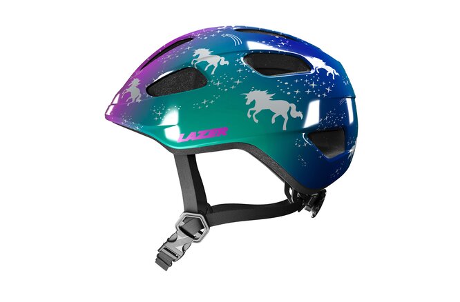 LAZER Kids Nutz 2.0 KinetiCore Helm sparkle