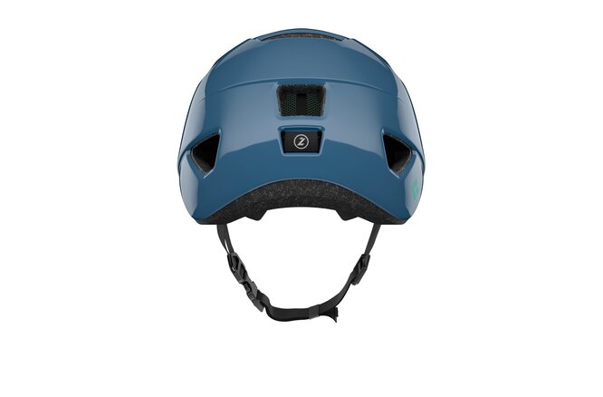 LAZER Kids Nutz 2.0 KinetiCore Helm steel blue