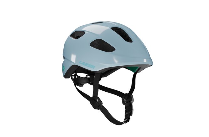 LAZER Kids Pnut 2.0 KinetiCore Helm blue mist