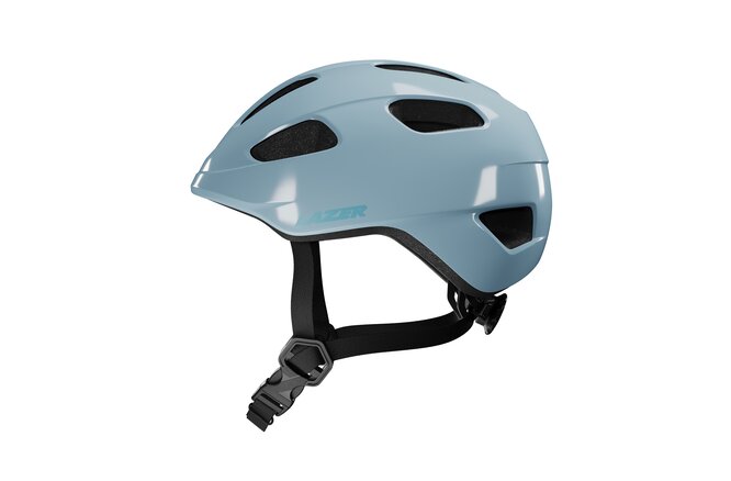 LAZER Kids Pnut 2.0 KinetiCore Helm blue mist