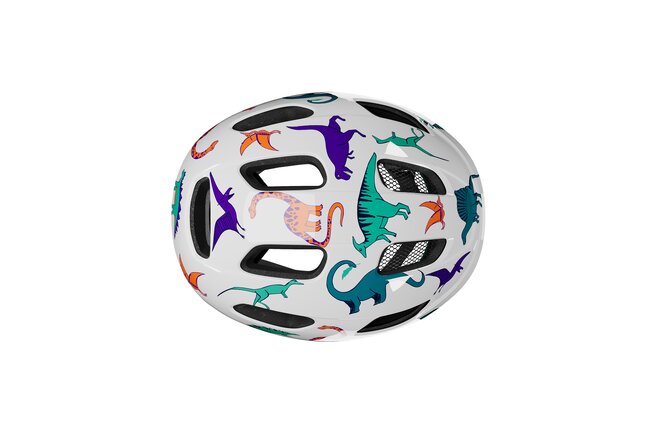 LAZER Kids Pnut 2.0 KinetiCore Helm dinosaurs