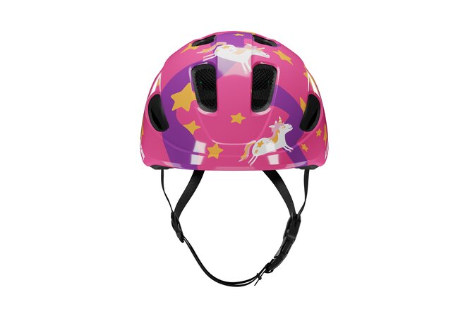 LAZER Kids Pnut 2.0 KinetiCore Helm purple pony