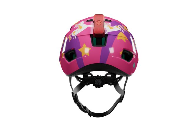 LAZER Kids Pnut 2.0 KinetiCore Helm purple pony