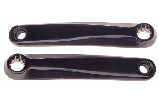 Kurbel 170 mm Alu ohne Schrauben BNI schwarz
