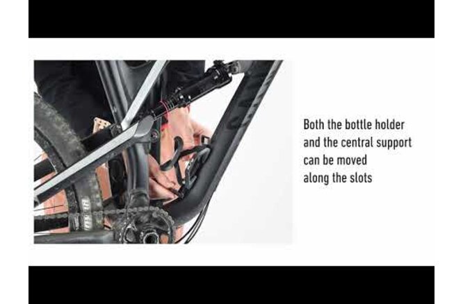 Elite Bidonhalter Ambo faserverstärkt schwarz