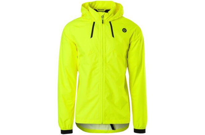 AGU Commuter Compact Rain Jacket Hi-vis Neon Yellow