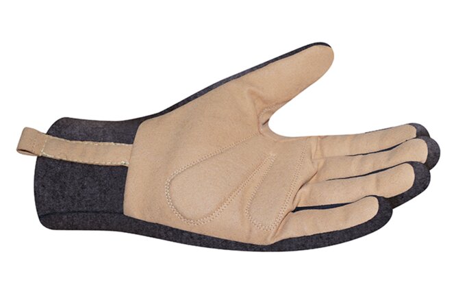 Chiba All Natural Gloves Waterproof dark grey