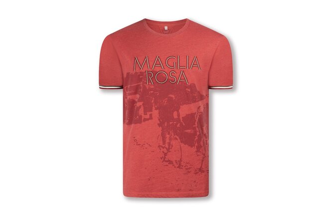 Le Patron Maglia Rosa T-Shirt cranberry