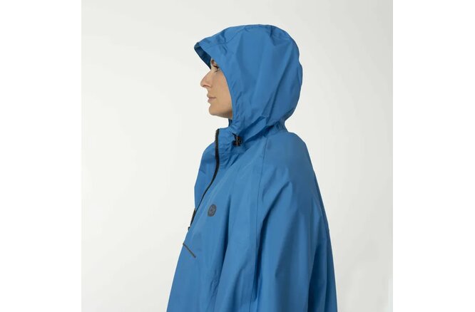 AGU Unisex Rain Poncho Grant fresh blue