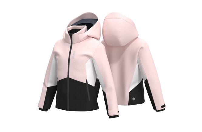 Colmar Girl Color Block Padded Jacket millenial pink black