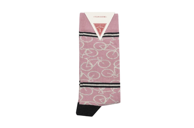 Le Patron Bicycle Socks dusty pink