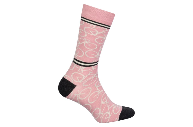 Le Patron Bicycle Socks dusty pink