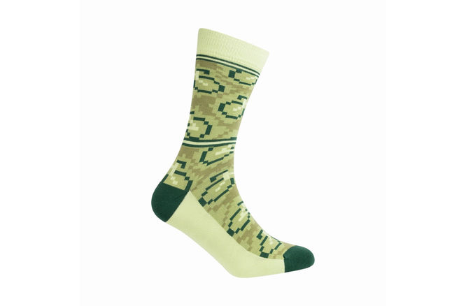Le Patron Bicycle Moderno Socks green