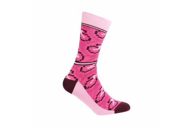 Le Patron Bicycle Moderno Socks giro pink