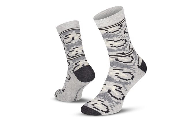 Le Patron Bicycle Moderno Socks mid grey
