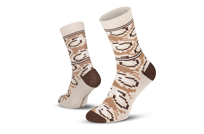 Le Patron Bicycle Moderno Socks sand