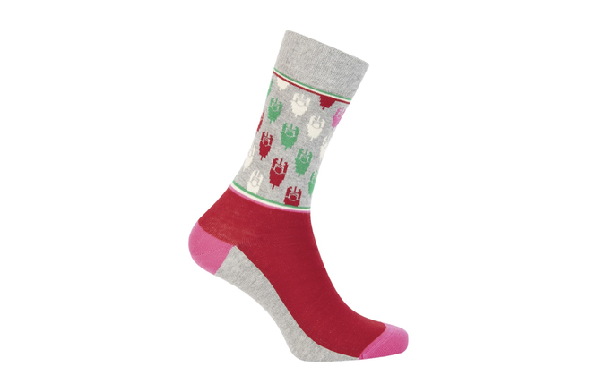 Le Patron Grand Tours Rosa Socks pink