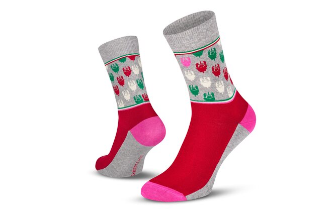 Le Patron Grand Tours Rosa Socks pink