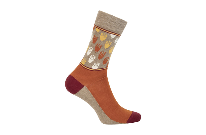 Le Patron Grand Tours Roja Socks orange