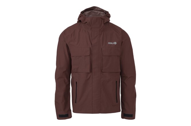AGU City Cruiser Rain Jacket Urban Outdoor dark rose brown