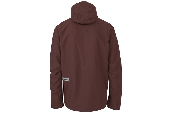 AGU City Cruiser Rain Jacket Urban Outdoor dark rose brown