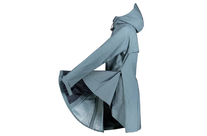 AGU Women Rain Jacket SEQ Urban steel blue