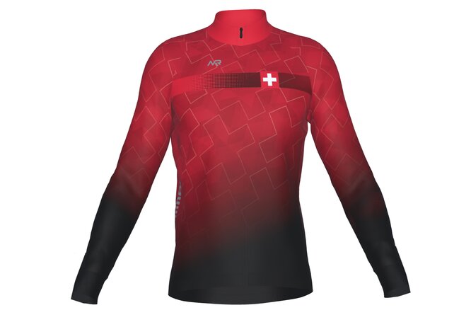 Milremo Endurance Thermal JRSY LS Suisse Edition red