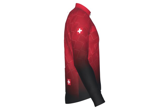 Milremo Endurance Thermal JRSY LS Suisse Edition red