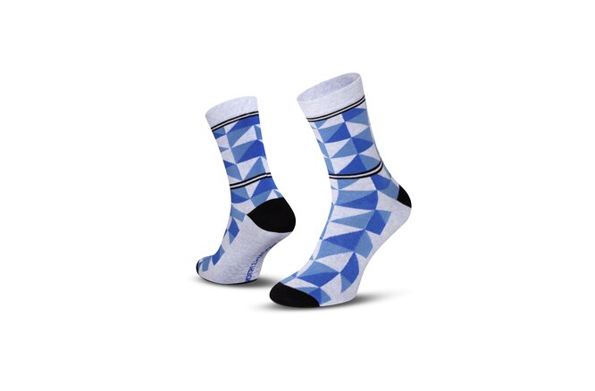 Le Patron Classic Jersey Sammontana Socks blue shades