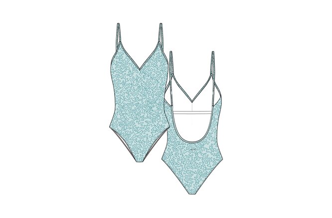 Colmar Woman Swimsuite pure water