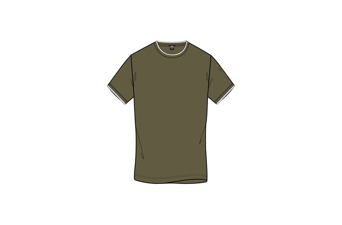 Colmar Mens T-Shirt milite white