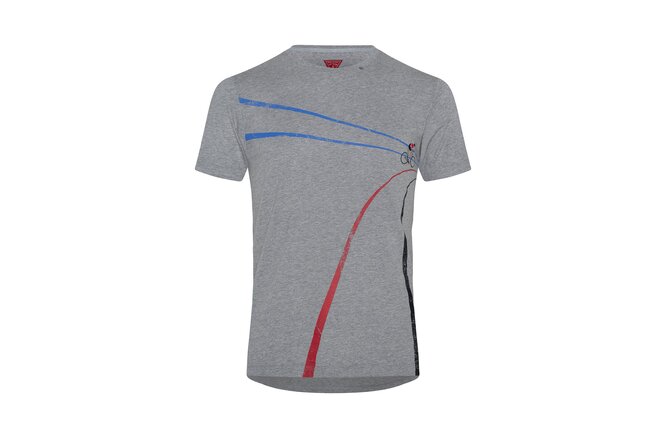 Le Patron Velodrome T-Shirt light grey melange