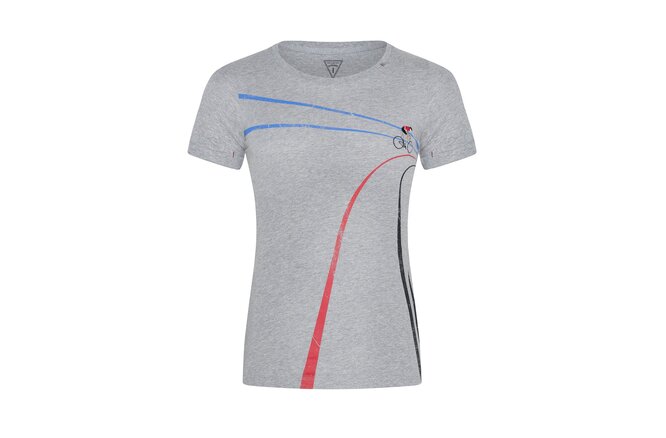 Le Patron W Velodrome T-Shirt grey melange