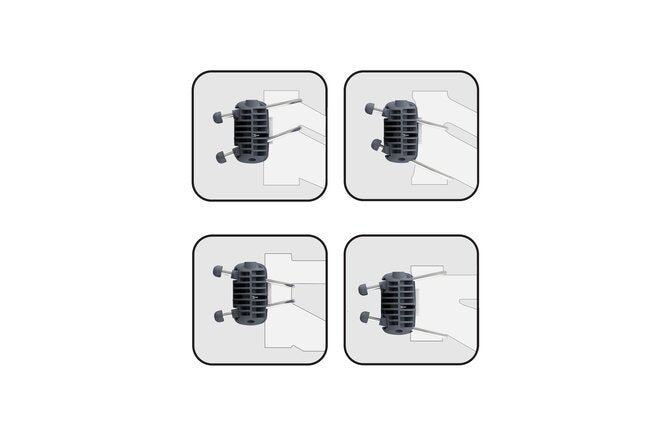 Ok Baby Zusatzhalterung zu Orion Vorbaubefestigung