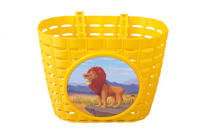 Widek Kinderkorb Animal Kingdom gelb