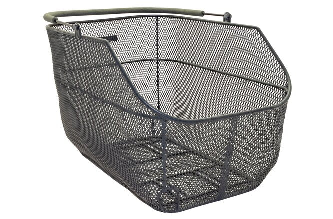 Pletscher Korb Deluxe XXL Gepäckträger fein mit 3-Punkte... Adapter schwarz