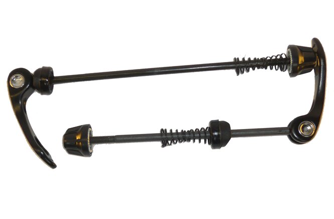 Bike Attitude Schnellspanner Set 115/150 mm schwarz