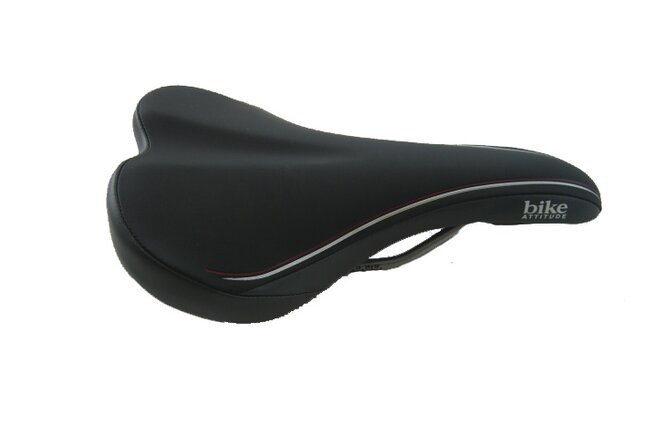 Bike Attitude Sattel VL-4125 Kind ohne Öffnung schwarz