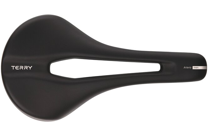 Terry Sattel Fly Arteria Man mit Öffnung black