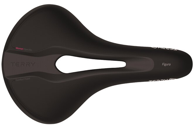Terry Sattel Figura Lady mit Öffnung black