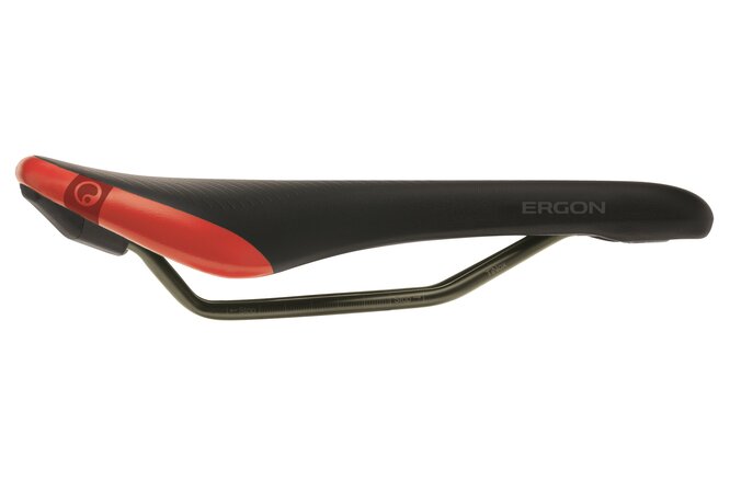 Ergon Sattel SM Pro Man S/M ohne Öffnung risky red