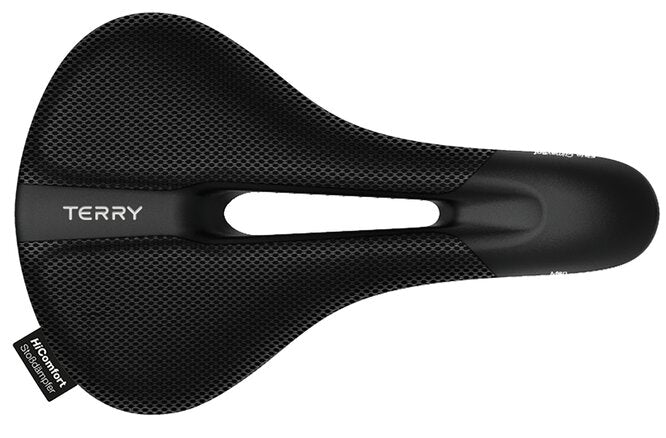 Terry Sattel Fisio ClimaVent Gel Max Man mit Öffnung black