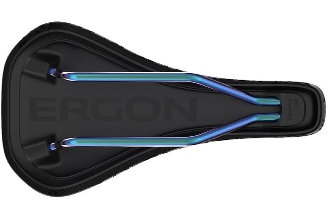 Ergon Sattel SM Downhill Comp Team ohne Öffnung black / oil slick
