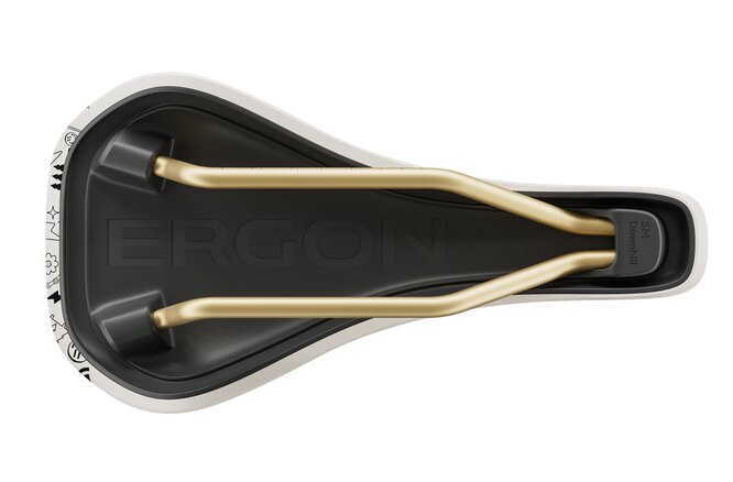 Ergon Sattel SM Downhill Comp Vali Höll Edition ohne Öffnung white