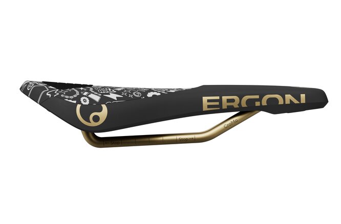 Ergon Sattel SM Downhill Comp Vali Höll Edition ohne Öffnung black