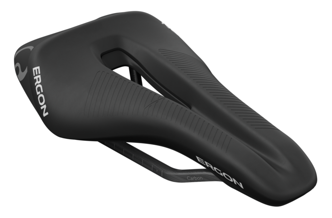 Ergon Sattel SR Tri Pro Carbon Man Mid mit Öffnung black