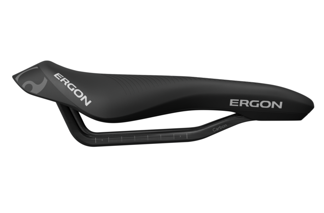 Ergon Sattel SR Tri Pro Carbon Man Mid mit Öffnung black
