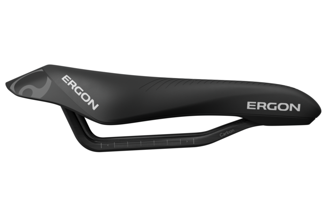 Ergon Sattel SR Tri Pro Carbon Lady Front mit Öffnung black